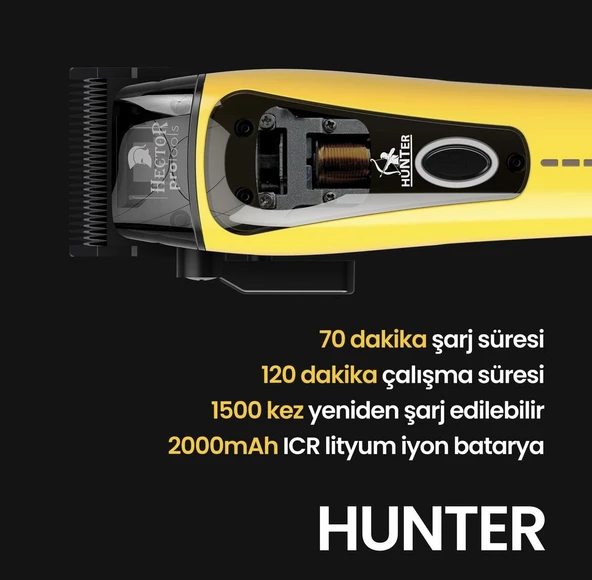Hector Hunter Saç ve Sakal Kesme Makinesi - 8