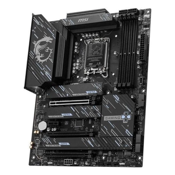 MSI Z890 GAMING PLUS WIFI-7 DDR5 THUNDERBOLT-HDMI-DP PCIE 5.0 1851P ATX - 3