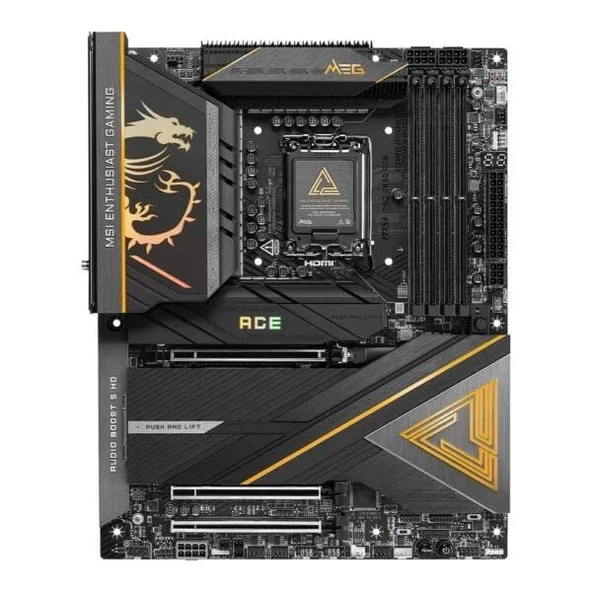 MSI MEG Z890 ACE DDR5 THUNDERBOLT-HDMI-DP PCIE 5.0 1851P ATX - 2