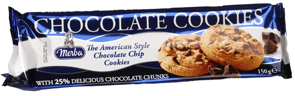 Merba Chocolate Cookies 150 Gr. (1 Paket) - 3