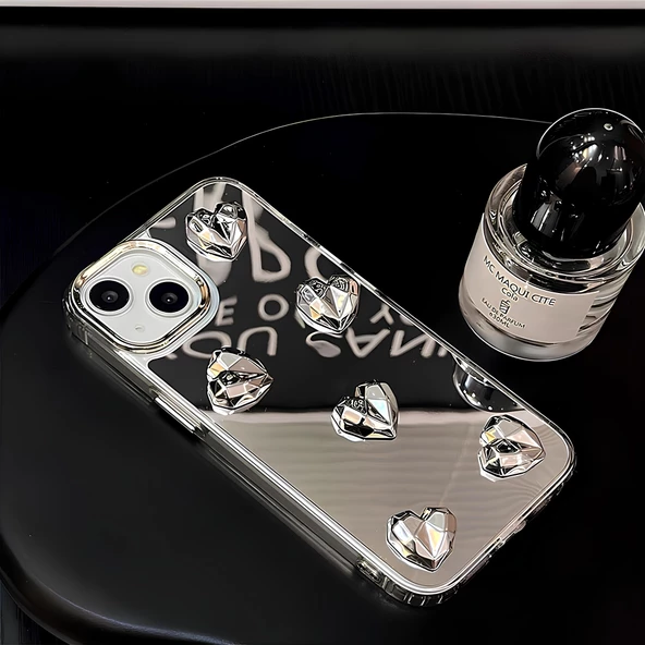 iPhone 14 Pro Max Heart Artistic Coup Case - 2