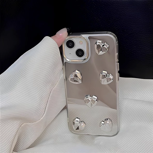 iPhone 14 Pro Max Heart Artistic Coup Case - 5