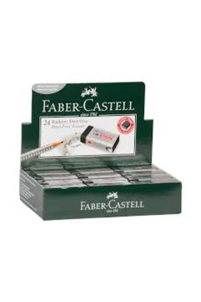 Faber Castell Silgi Dust-Free Siyah 24'Lü 5130187171000