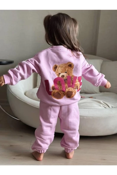 Kız Çocuk Eşofman Takım - 4
