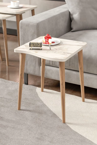 Zigon Sehpa Ahşap 4'lü Efes KR - Resim 3