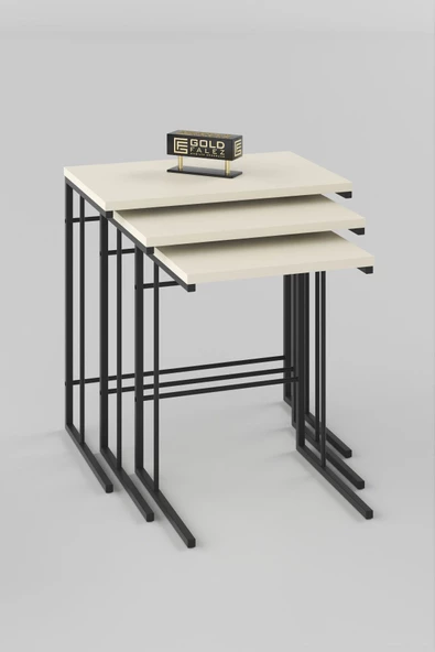 ZİGON SEHPA SOLO KREM ürün görseli 1