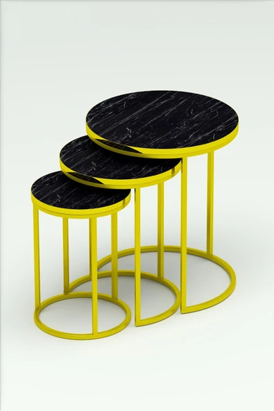 ZİGON SEHPA C LÜX GOLD BENDİR - Resim 4