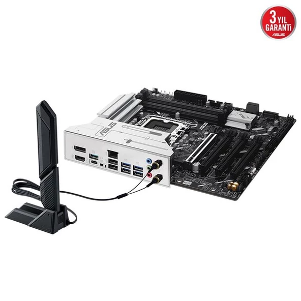 ASUS PRIME Z890M-PLUS WIFI-7 DDR5 HDMI DP PCIE 5.0 1851p mATX - 9