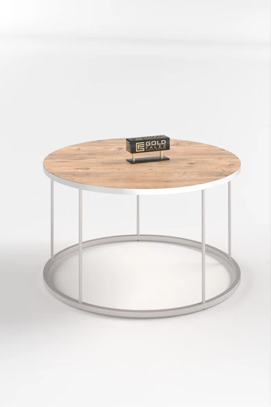 ORTA SEHPA TERRA LÜX GÜMÜŞ CEVİZ - Resim 2