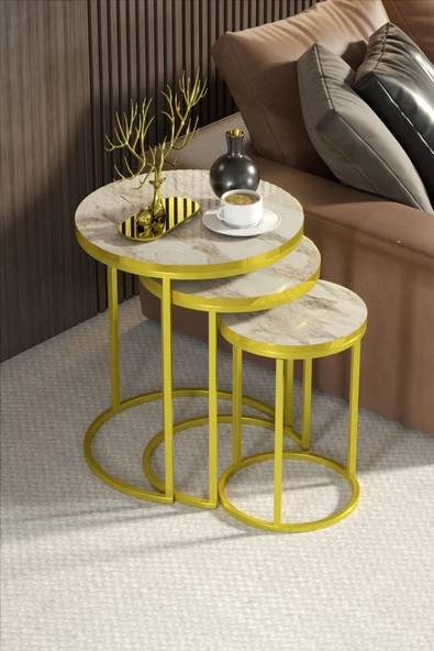 ZİGON SEHPA C LÜX GOLD EFES ürün görseli 1