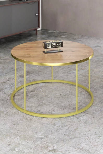 ORTA SEHPA TERRA LÜX GOLD CEVİZ