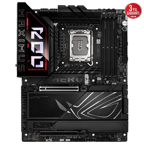 ASUS ROG MAXIMUS Z890 HERO DDR5 THUNDERBOLT-HDMI DP PCIE 5.0 1851p ATX - Resim 2