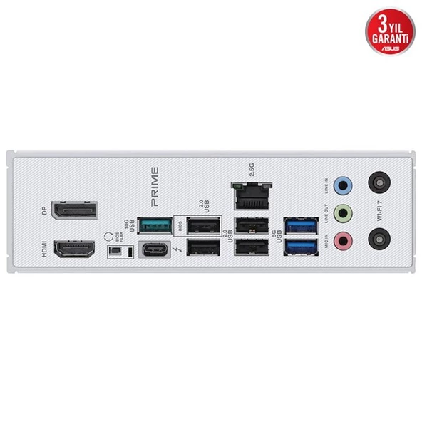 ASUS PRIME Z890-P WIFI-7 DDR5 THUNDERBOLT-HDMI DP PCIE 5.0 1851p ATX - Resim 9