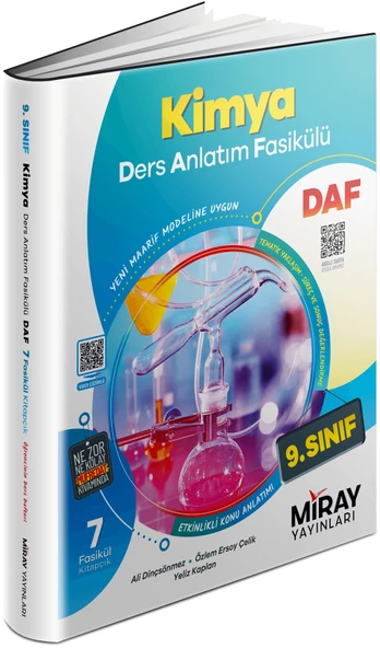 Miray 2025 9. Sınıf Kimya Ders Anlatım Fasikülleri