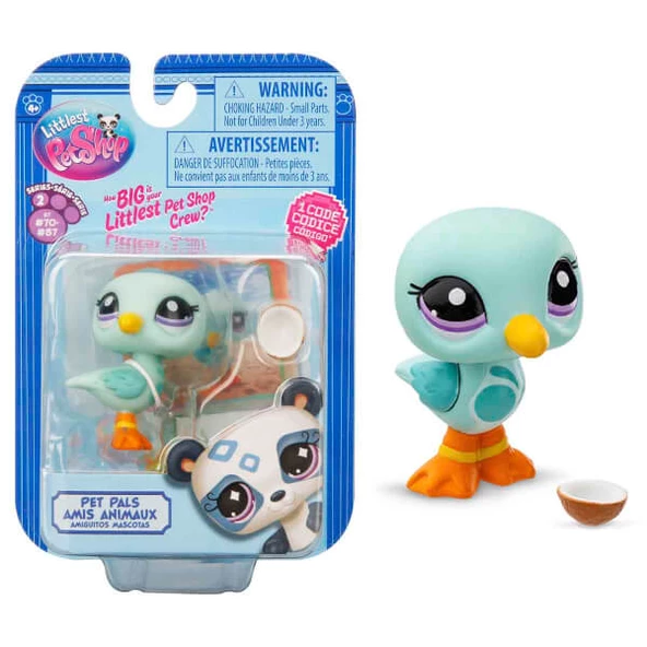 Littlest Pet Shop Minişler Tekli Paket S2 S01000522 #78 Martı