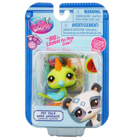 Littlest Pet Shop Minişler Tekli Paket S2 S01000522 #75 Ağaçkakan