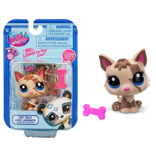 Littlest Pet Shop Minişler Tekli Paket S2 S01000522 #73 Alman Çoban Köpeği