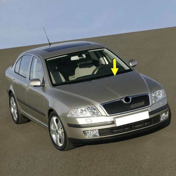 Skoda Octavia 2 A5 2005-2008 Ön Cam Sol Silecek Kolu 1Z1955409A