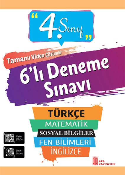 4.Sınıf 6'lı Poşet Deneme Sınavı - Resim 2