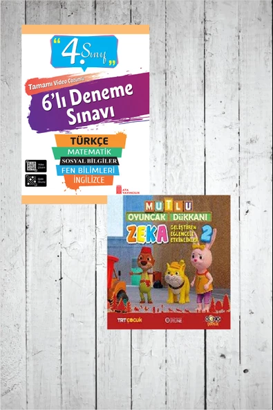 4.Sınıf 6'lı Poşet Deneme Sınavı ürün görseli 1