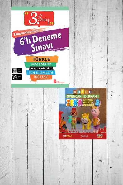 3.Sınıf 6'lı Poşet Deneme Sınavı