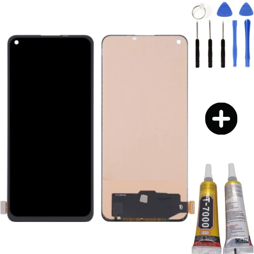 Realme 8 Uyumlu Lcd Ekran Dokunmatik + Montaj Seti