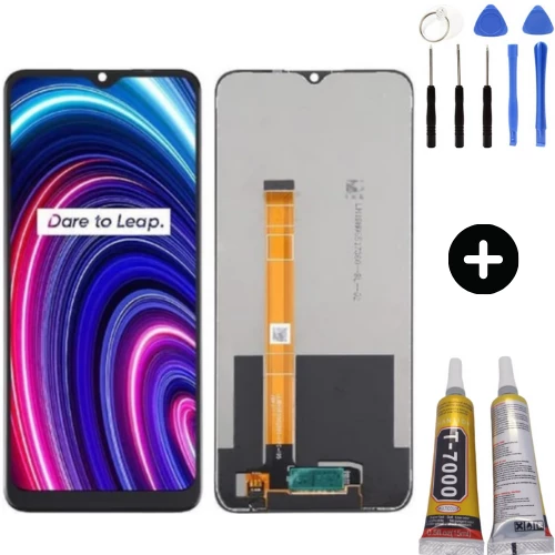 Realme C25y Uyumlu A Kalite Lcd Ekran Dokunmatik + Montaj Seti