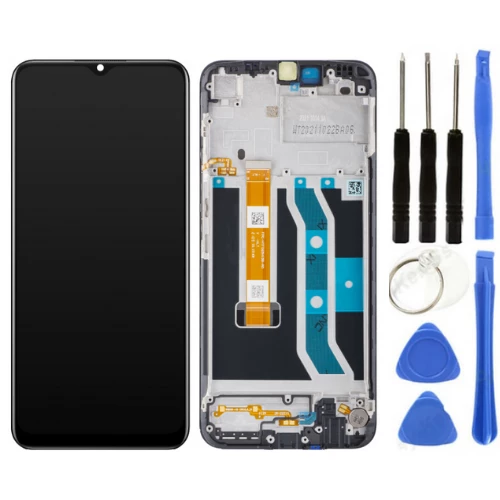 Realme C25y Uyumlu Çıtalı OLED Lcd Ekran Dokunmatik + Tamir Seti
