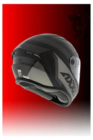 AXXIS Draken S Premier B1 Mat Siyah Kask - 3