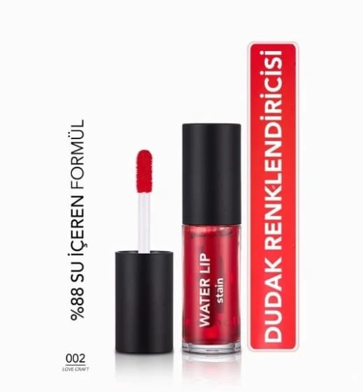 Flormar Water Lip Stain 002 Love Craft - 2