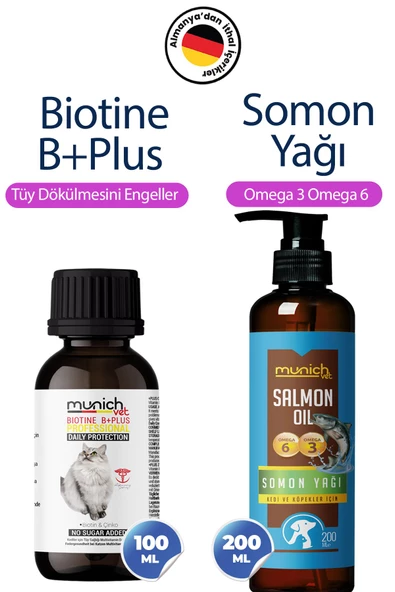 Biotine Plus Tüy Damlası + 100ml Balık Yağı 200 ml