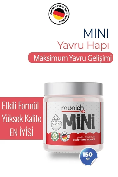 Mını Yavru Büyüme Ve Gelişme Hapı 150gr- MUNİCH VET