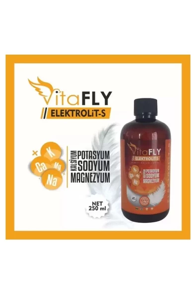 Vitafly Elektrolit-s 250 Ml (kafes Kuşları Için)