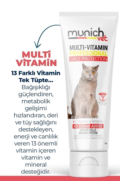 Multi Vitamin Kedi Macunu 100 Gr. Multi Paste - 2