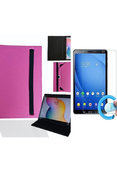 Lenovo A10-70A7600-H 10.1"  Tablet Uyumlu Standlı Tablet Kılıfı + Nano Ekran Koruyucu