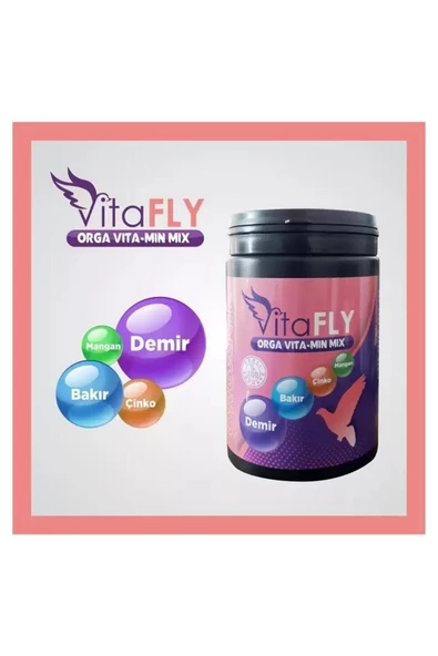 Vitafly Orga Vita-min Mix 1500 Gr (kafes Kuşları Ve Güvercinler Için)