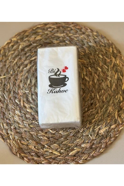 Konuşan Peçete (Bi kahve) Tekli Paket - Resim 2