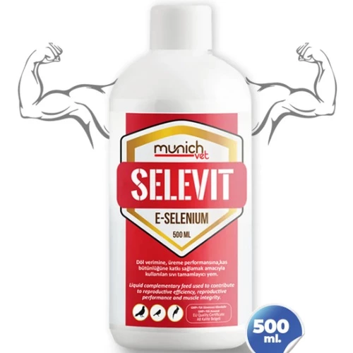 Selevit Üreme Vitamini Selenyum E Vitamini 500ml Kızgınlık Arttır