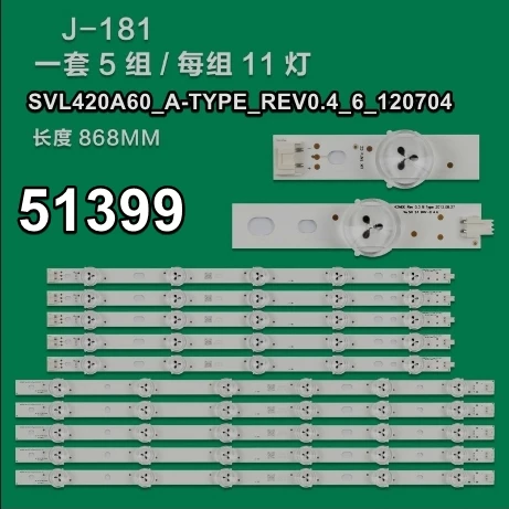 WKSET-6399 35128X5 35129X5 SVL420A60_A/BTYPE_REV0.4_6_120704  10 ADET LED BAR