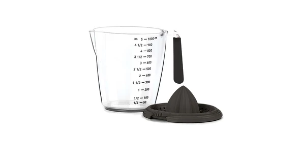 Kosova CK-490 Ölçülü Narenciye Sıkacağı Antrasit 1000 ML