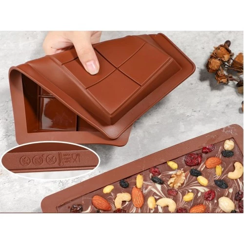 Silikon Dubai Çikolata Kalıbı - 5