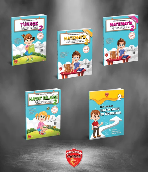 Kitabınıal.Com 2. Sınıf Öğreniyorum Eğitim Seti – 6 Kitap