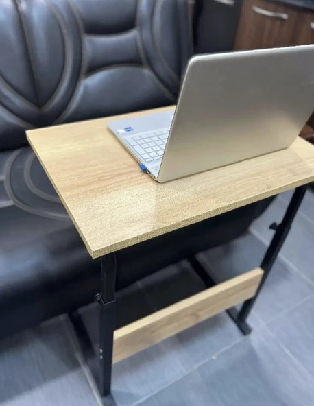 Yükseklik Ayarlı Laptop Sehpası Ve Çalışma Masası -Ceviz 60x40 - 2