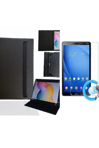 Elephone Winnovo T1 7" Tablet Uyumlu Standlı Tablet Kılıfı + Nano Ekran Koruyucu