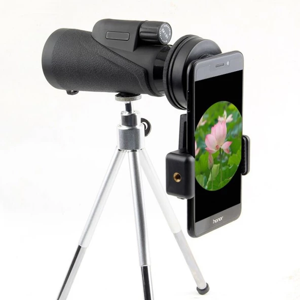 10x42 Tek Gözlü Teleskop Dürbün – Süper Zoomlu – Tripod Ayaklı – 1000m/56m - 3