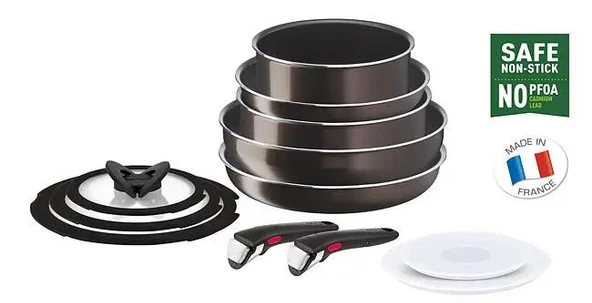 Tefal Ingenio Titanyum 2X XL Force Büyük Tava ve Tencere Seti 12 Parça - 9