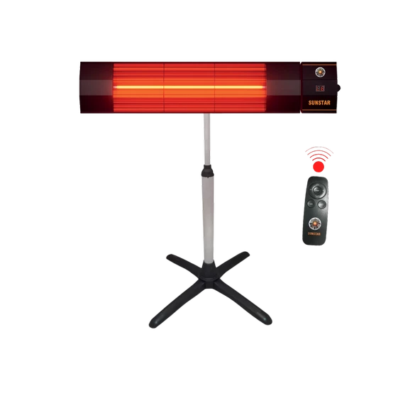 SUNSTAR DIŞ MEKAN HALOJEN SOBA İNFRARED ISITICI KUMANDALI 2000W - 3