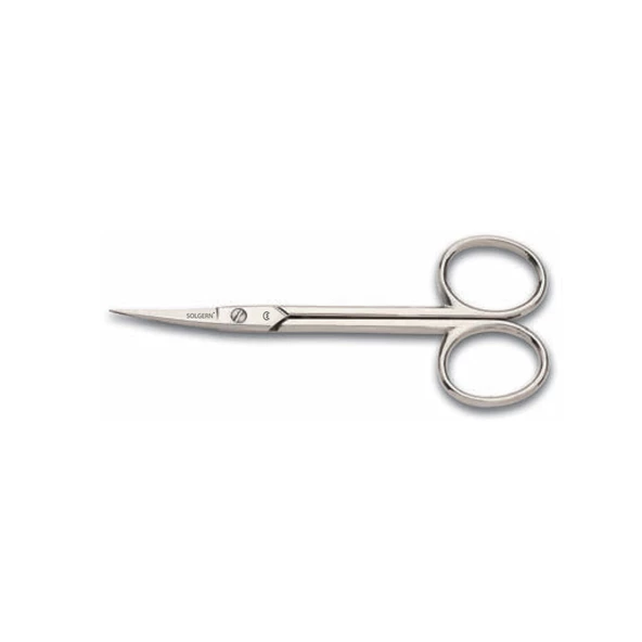 Rıza M-163 Nakış Makası No: 4 inç / 10,16 cm - Nikel Kaplama ürün görseli