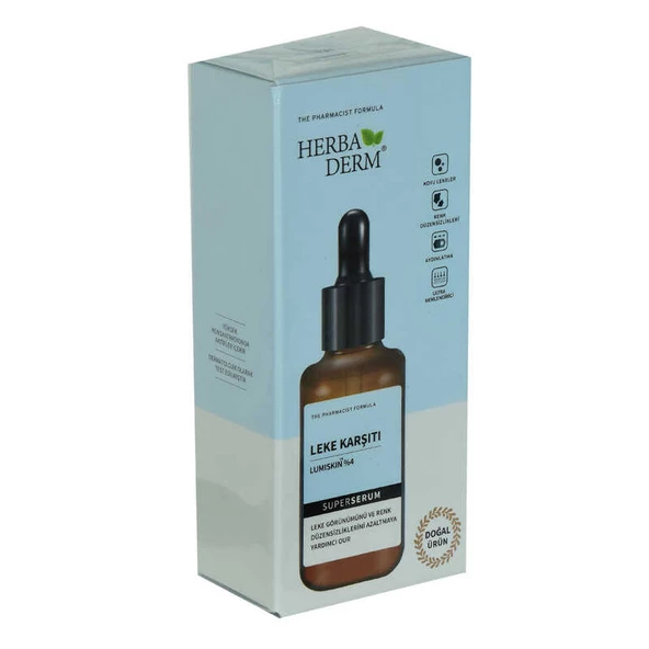 Superserum Leke Karşıtı Renk Düzensizliklerine Doğal Yüz Serumu 30 ML - 3