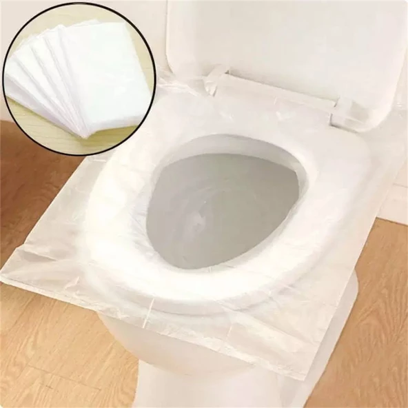Hijyenik Tek Kullanımlık Klozet Kapağı Poşeti 50 Adet - 3